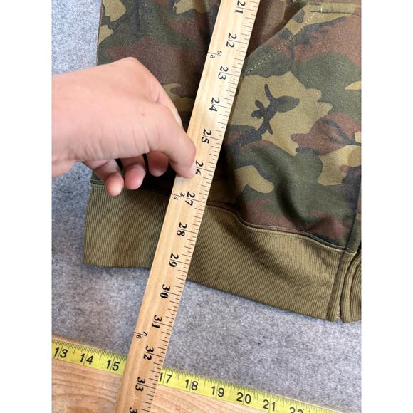 Vintage 80s Sears Fieldmaster Camo Vest Men XL Tall Camouflage Woodland Military - Picture 6 of 8